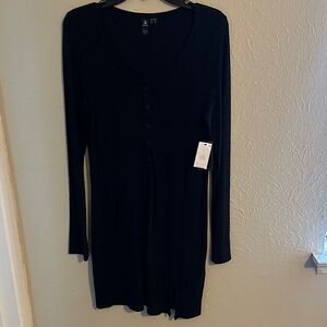 Volcom Black Long Sleeve Dress